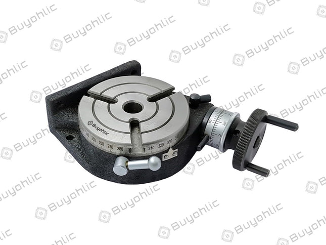 Horizontal Vertical 4" Inch II 100 mm - MT2 Center Bore Regular Rotary Milling Tables