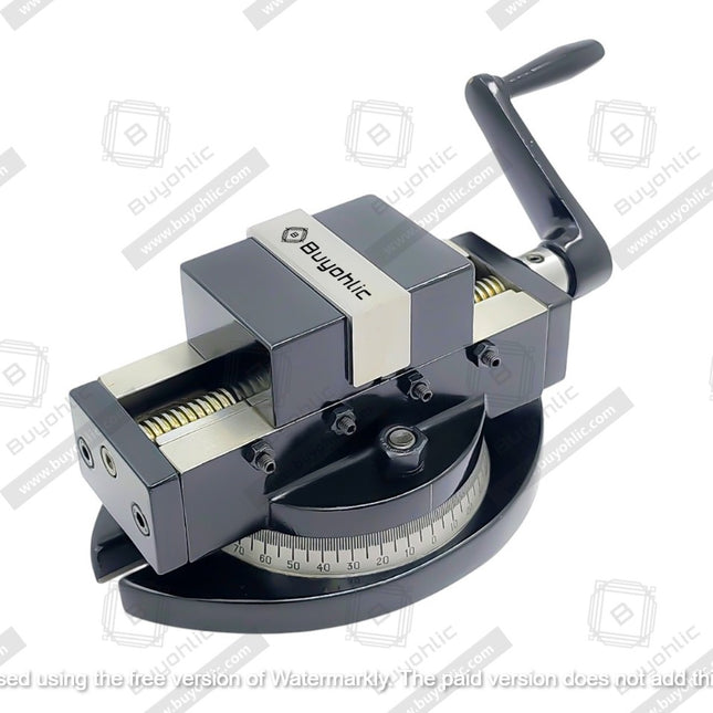 Self Centering Milling Machine Vice with Swivel Base - 2" Inch (Jaw Width 50 mm)