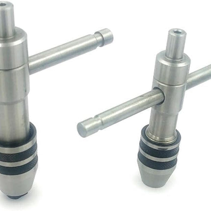 Precision Guiding Tap 3 Pcs Set Wrenches with Freely Spinnable Cap -Design with Accurate Runout Control with Plastic Box