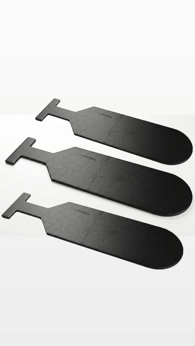 T-Slot Cleaner 1″ Wide × 1/4″ Thick for Milling Machine Tables & Beds – Black Epoxy Finish