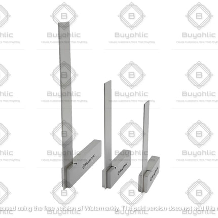 Buyohlic Machinist Try Square DIY General Woodworking clamp Workshop Machine Tools