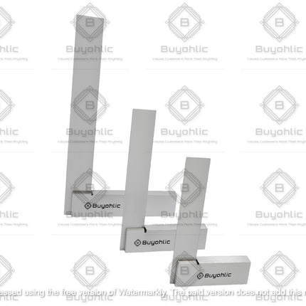 Buyohlic Machinist Try Square DIY General Woodworking clamp Workshop Machine Tools