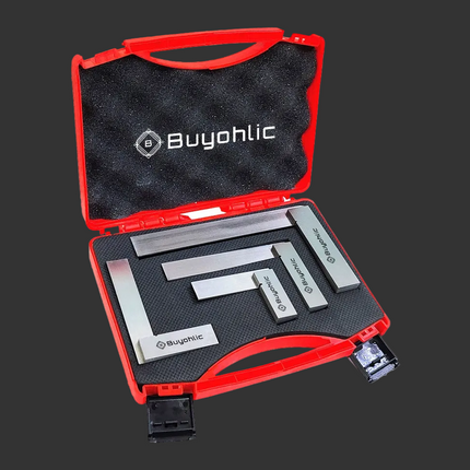 Buyohlic Machinist Try Square DIY General Woodworking clamp Workshop Machine Tools