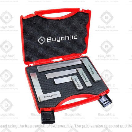 Buyohlic Machinist Try Square DIY General Woodworking clamp Workshop Machine Tools
