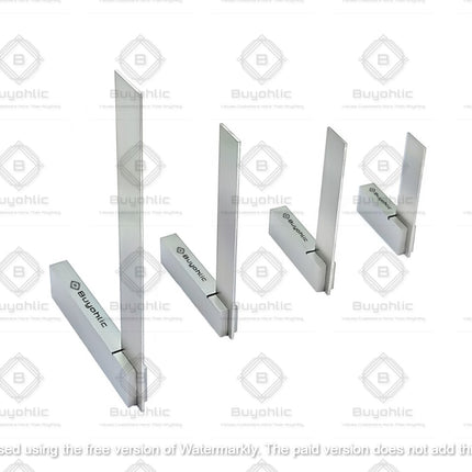 Buyohlic Machinist Try Square DIY General Woodworking clamp Workshop Machine Tools