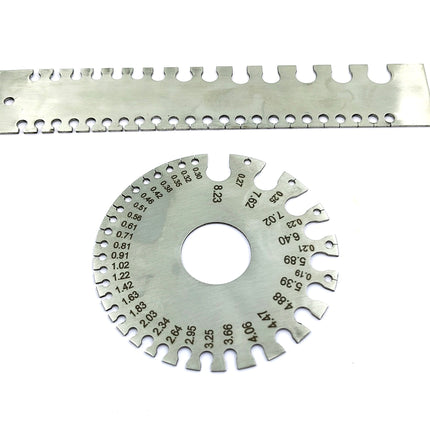 SWG Metal Wire Sheet Thickness Diameter Gauge