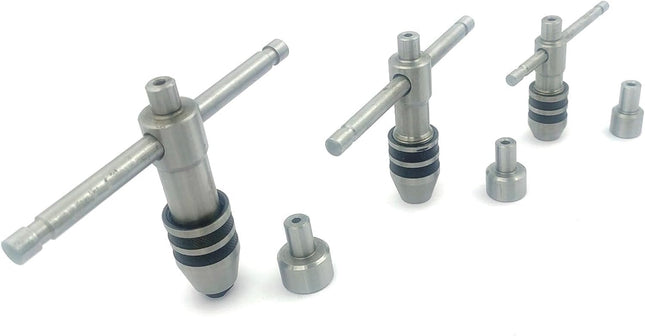 Precision Guiding Tap Wrenches with Freely Spinnable Cap -Design with Accurate Runout Control