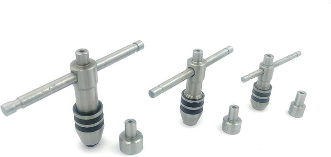 Precision Guiding Tap Wrenches with Freely Spinnable Cap -Design with Accurate Runout Control