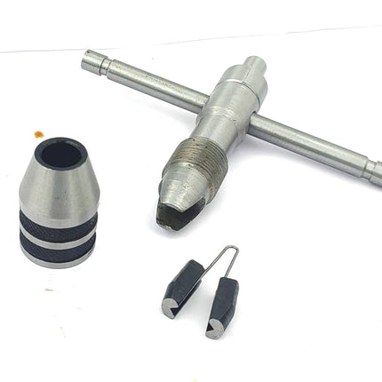 Precision Guiding Tap 3 Pcs Set Wrenches with Freely Spinnable Cap -Design with Accurate Runout Control with Plastic Box