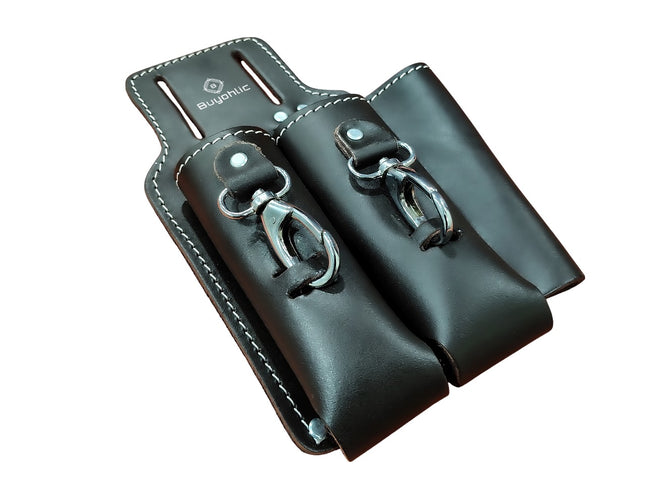 Leather 3 Pocket Linesmen and Electricians Tool Holder/ Bag / Pouch