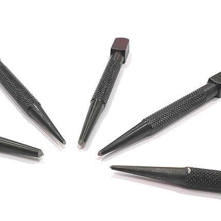 Set of 5 Pcs Center Punch-Imperial Standard Hard Metal-Wood Working Hand Tools