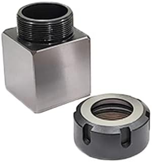 Precision ID ground blue matched ER-32 collet chuck block adapter for CNC Lathe