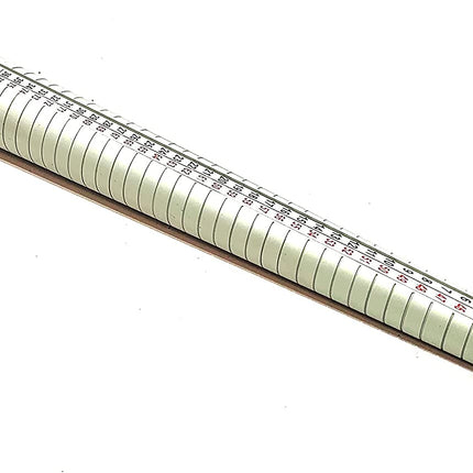Standard Aluminum Jewelry Ring Sizer Stick Gauge with 4 International Marking of USA & Euro Sizes & Jewelry 36 pcs Metal Rings Size Range Mandrel