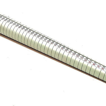 Standard Aluminum Jewelry Ring Sizer Stick Gauge with 4 International Marking of USA & Euro Sizes & Jewelry 36 pcs Metal Rings Size Range Mandrel