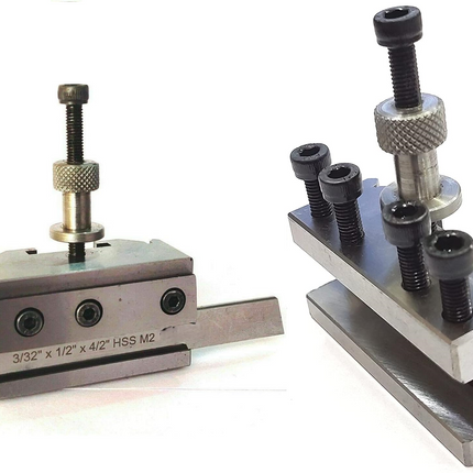 T-37 Quick Change Tool Post Standard Holder-Suits Myford & 90 -115 mm Center Height Lathe Machines