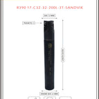 Dia 32 mm~Len 200 mm~32 mm Shank 3T