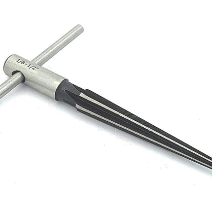 Quality Hardened Alloy Steel Tapered Reamer to Align Holes & Remove Burrs