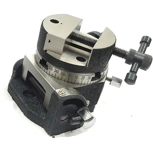 3" (80 mm) Milling Indexing HV Rotary Table with Round Vice- Metal Working