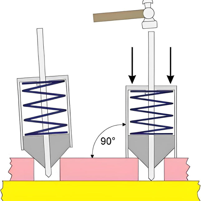 Buyohlic Universal Transfer Punch Center Aligner Punch Machine Tools- Old Style