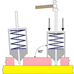 Buyohlic Universal Transfer Punch Center Aligner Punch Machine Tools- Old Style