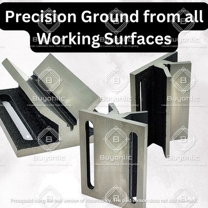 V Block Jig Fixture For Center Drilling Of A Round Work-piece 2" Capacity
