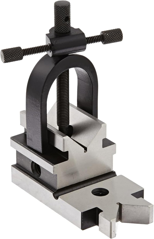 Hardened Steel Multi-Use Vee Block & Clamp Set, Precision Ground