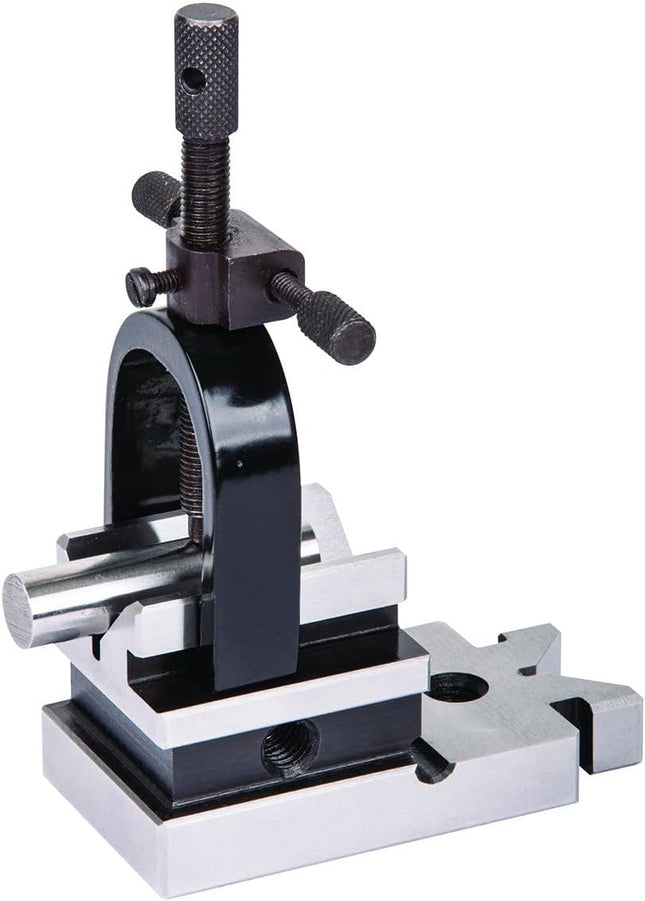 Hardened Steel Multi-Use Vee Block & Clamp Set, Precision Ground
