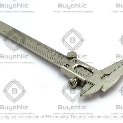 Non Digital Vernier Caliper Metric -Imperial Measuring System Tools