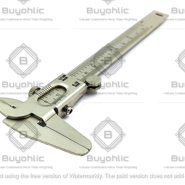 Non Digital Vernier Caliper Metric -Imperial Measuring System Tools