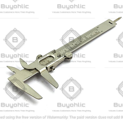 Non Digital Vernier Caliper Metric -Imperial Measuring System Tools