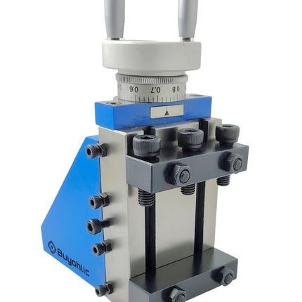 New Model Mini Lathe Milling Vertical Slide Tool Holder, Cast Iron Quick-Change Lathe Tool for Instant Milling, WM180V/WM210V