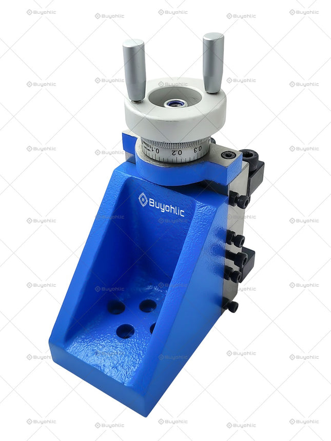 New Model Mini Lathe Milling Vertical Slide Tool Holder, Cast Iron Quick-Change Lathe Tool for Instant Milling, WM180V/WM210V