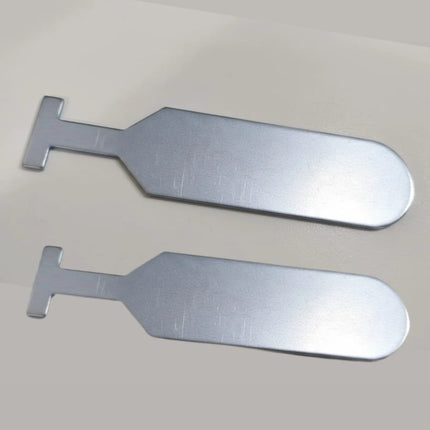 T-Slot Cleaner 1″ Wide × 1/4″ Thick for Milling Machine Tables & Beds – Chrome Finish