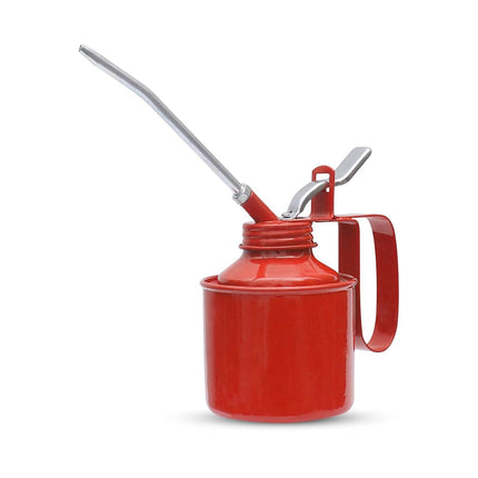 Wesco Steel Oil Can with Lever Pump | Heavy-Duty Rigid Body & Steel Pump | Ideal for Cars, Bikes, Machinery & Industrial Use