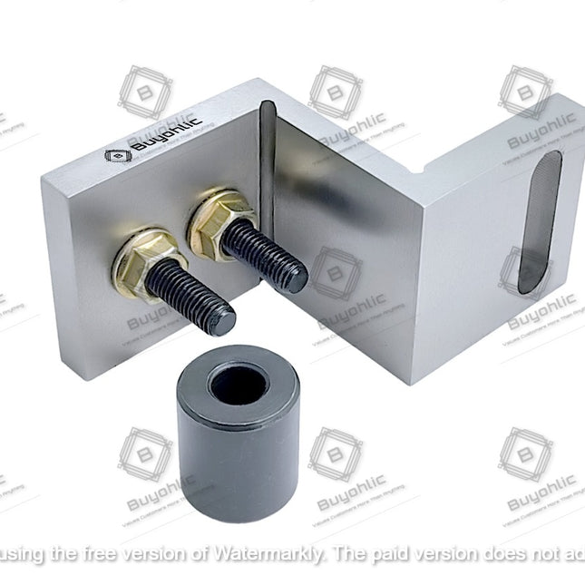 Buyohlic Z Type Caste Iron Angle Plate for Mini Vertical Milling Slide Mounted -Direct Fit for Mini Lathe Machine Tools