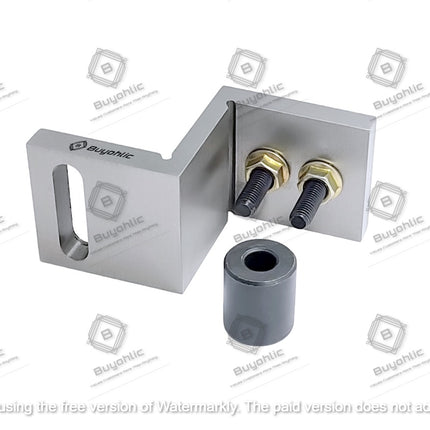 Buyohlic Z Type Caste Iron Angle Plate for Mini Vertical Milling Slide Mounted -Direct Fit for Mini Lathe Machine Tools
