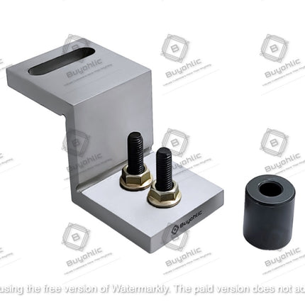 Buyohlic Z Type Caste Iron Angle Plate for Mini Vertical Milling Slide Mounted -Direct Fit for Mini Lathe Machine Tools