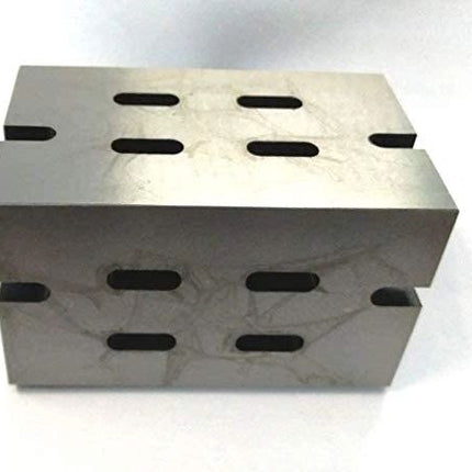 Graded Caste Iron Vee Angle Plates-stress Relieved Slotted