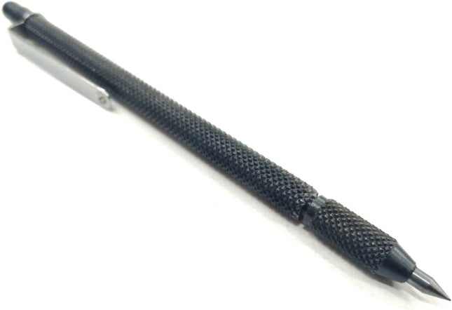 Carbide Pen Point Tipped Scribing Pen Tool Scriber Craft Tool-Knurled Body Machine Tools