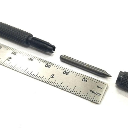 Carbide Pen Point Tipped Scribing Pen Tool Scriber Craft Tool-Knurled Body Machine Tools
