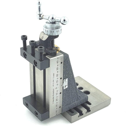 Mini Vertical Milling Slide with Base Plate- Direct Mounting on 7 x 14 Mini Lathe Machine