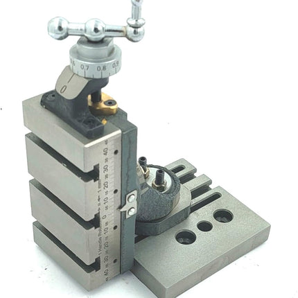 Mini Vertical Milling Slide with Base Plate- Direct Mounting on 7 x 14 Mini Lathe Machine