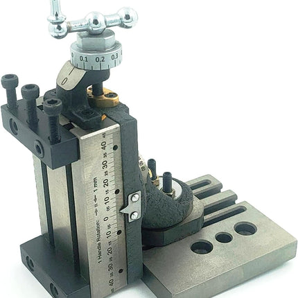 Mini Vertical Milling Slide with Base Plate- Direct Mounting on 7 x 14 Mini Lathe Machine