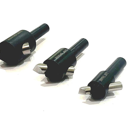 Round Small Fly cutting tool set of 3 Pcs (3/8" Shank) with HSS Cutting Tool Bit (Head Diameter : 9/16" , 3/4" & 7/8" Inches)