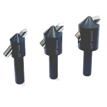 Round Small Fly cutting tool set of 3 Pcs (3/8" Shank) with HSS Cutting Tool Bit (Head Diameter : 9/16" , 3/4" & 7/8" Inches)