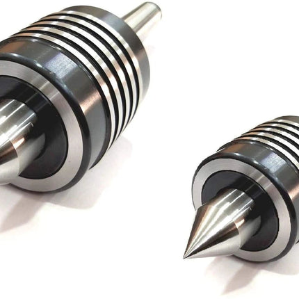 Double Bearings Live Revolving Center Standard Nose-Run-out under 5 microns