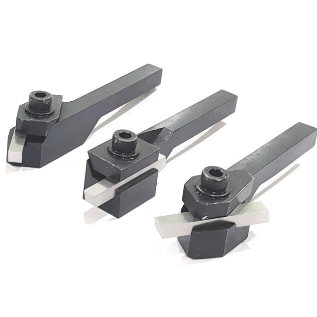 Lathe Turning Tool Holder With High Speed Steel Tool Bits