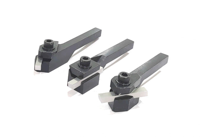 Lathe Turning Tool Holder With High Speed Steel Tool Bits