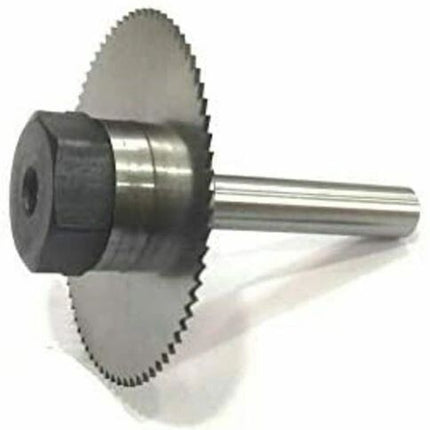 Slitting Saw Holder Arbor With Circular Saw Blade
