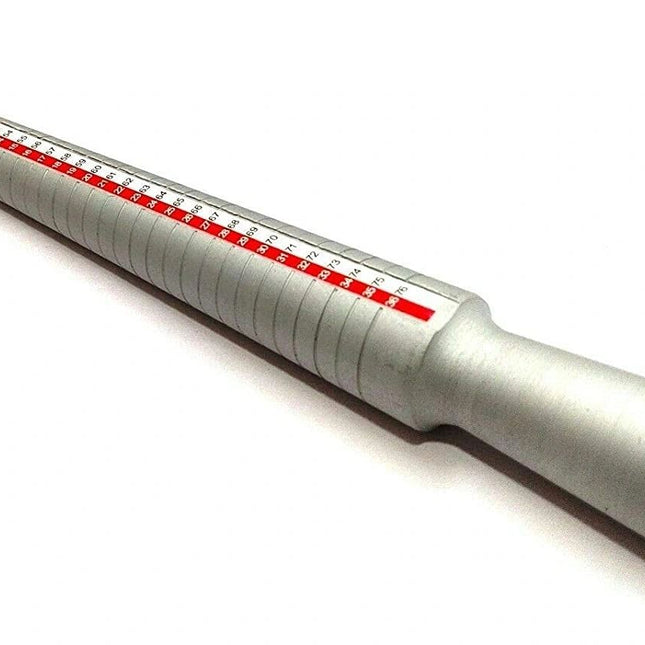 Unisex Ring Sizer Mandrel Stick Finger Gauge Ring Measuring Sizes